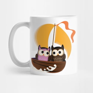 Love boat Owls Mug